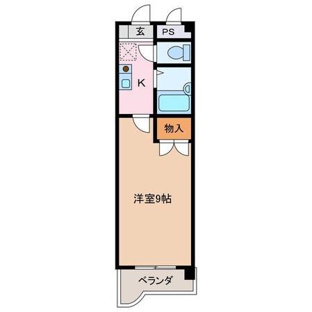 中川原駅 徒歩33分 2階の物件間取画像